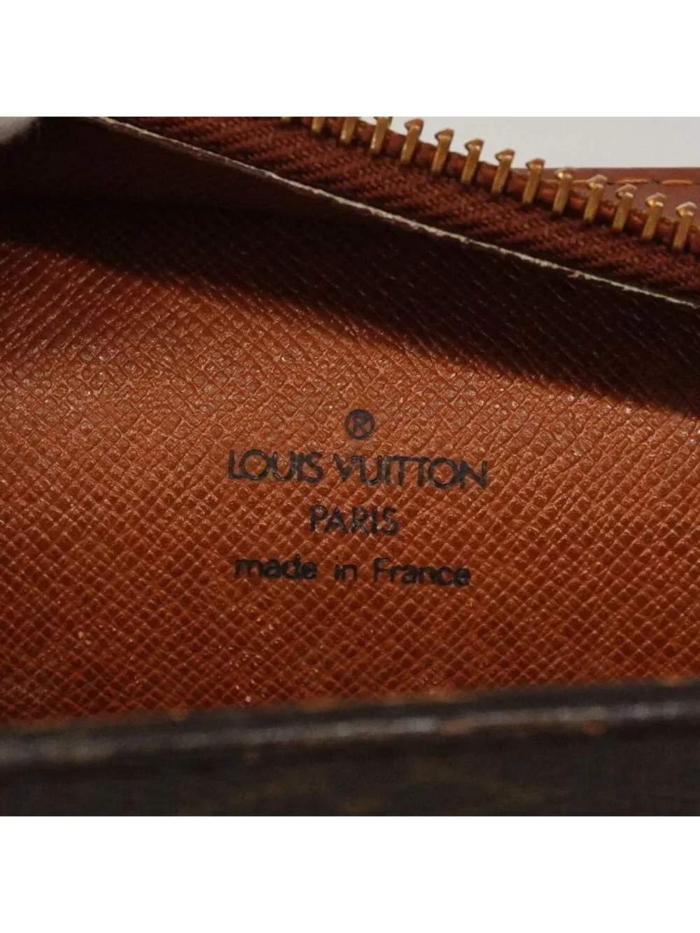 Louis Vuitton Clutch Monogram Pochette Homme Brown